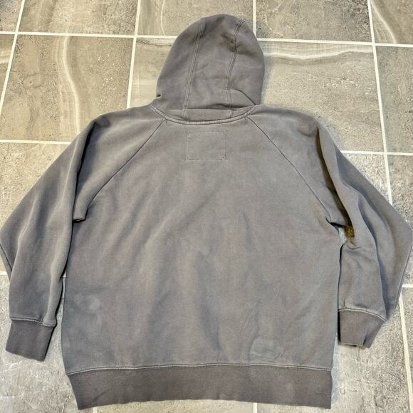 Cabela's Cozy Heavyweight Camo Hoodie Gray purple pink Women's size XL - Picture 3 of 9